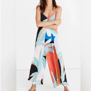 Mara Hoffman Madewell Carly Agave Jumpsuit L
